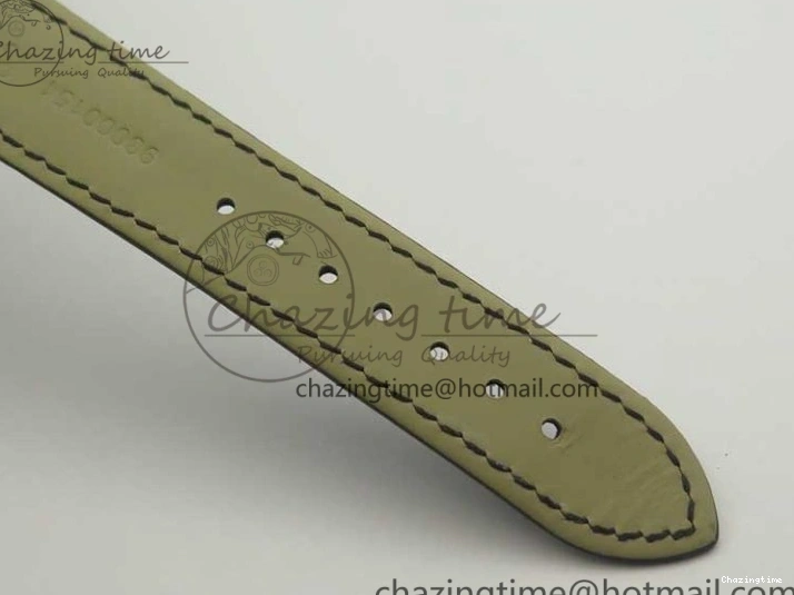 0316 De Ville Prestige Small Second TWF 1:1 Best Edition Black Dial on Black Leather Strap MIYOTA Resilient 8037